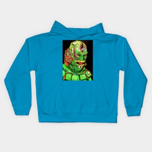 Creature from the lagoon Kids Hoodie